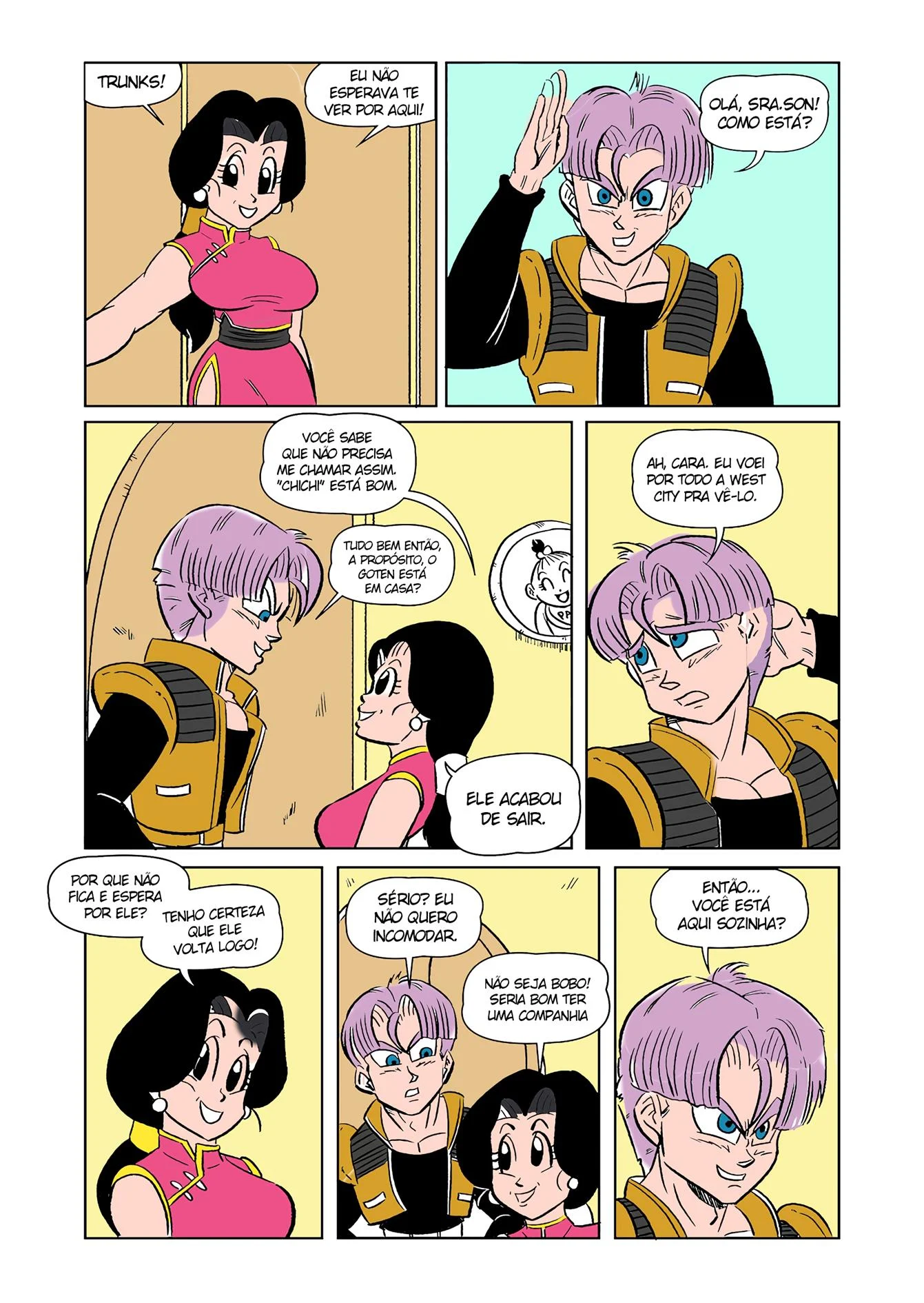 Trocando de Mães – Dragon Ball Hentai – Tradução revisada Trocando de Mães – Dragon Ball Hentai – Tradução revisada