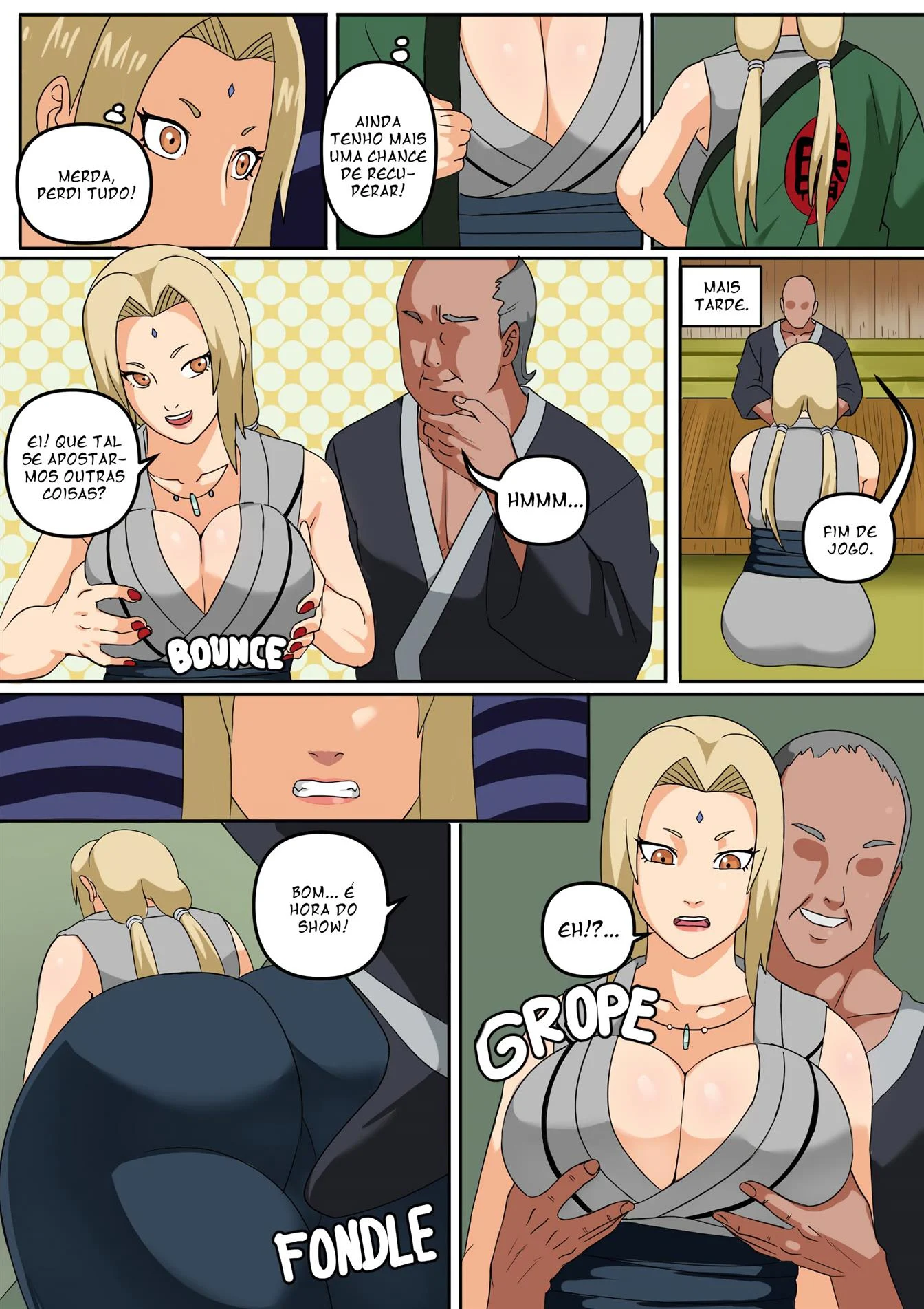 Tsunade e Ino Hentai &ndash; Sexo Grupal &ndash; Hentai em Portugu&ecirc;s