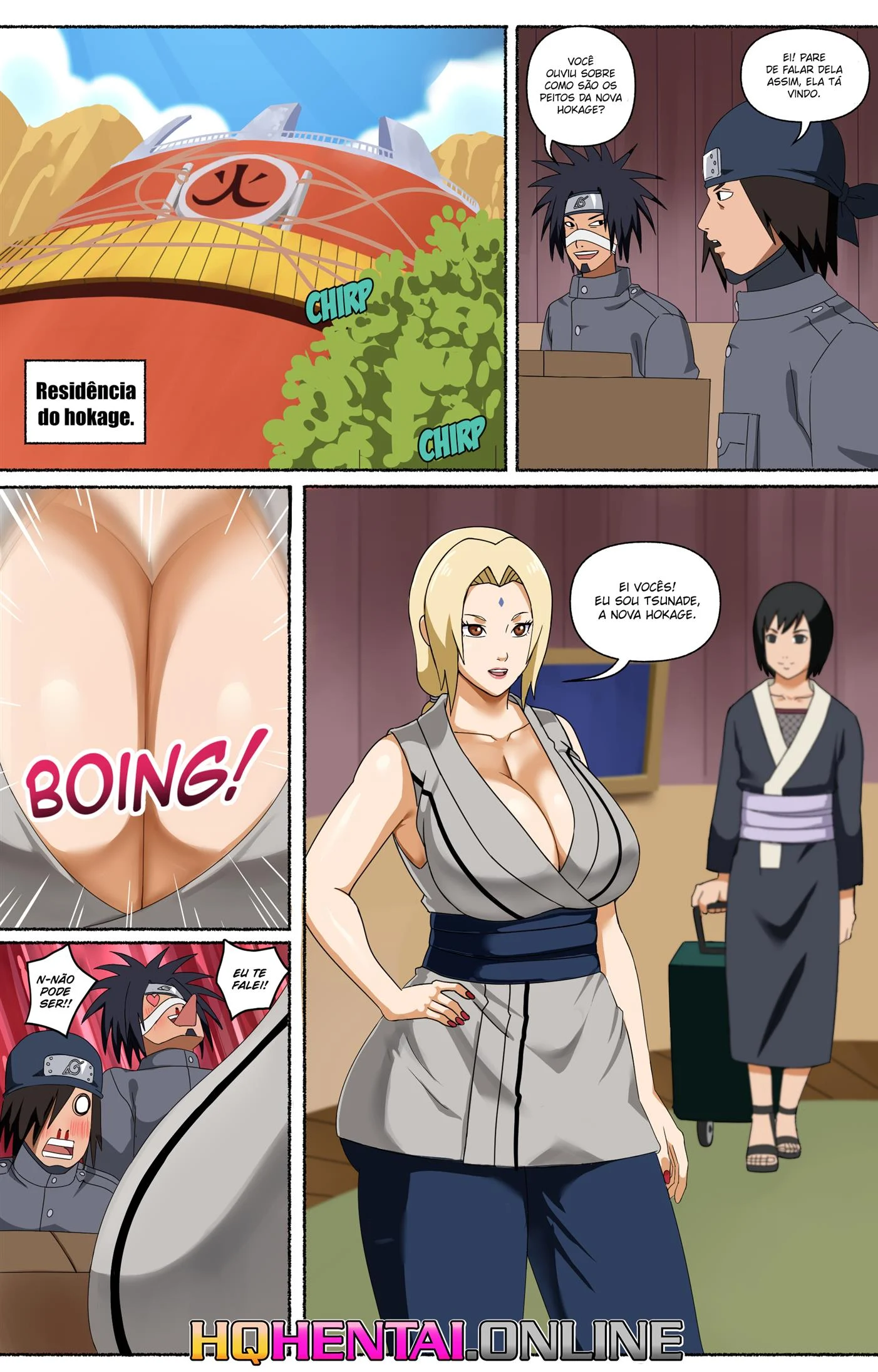 Tsunade e seus assistentes &ndash; Hentai &ndash; Ler Quadrinho Completos