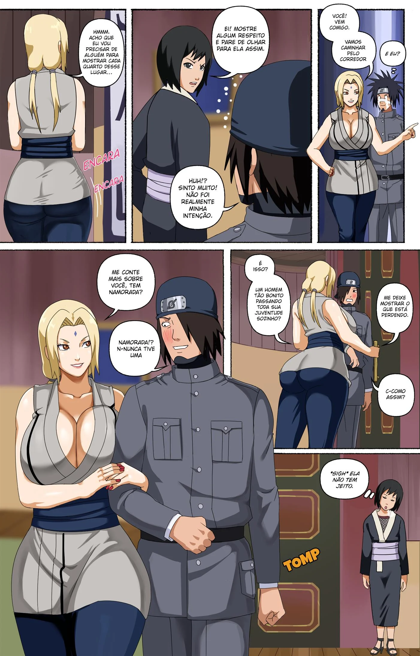 Tsunade e seus assistentes &ndash; Hentai &ndash; Ler Quadrinho Completos