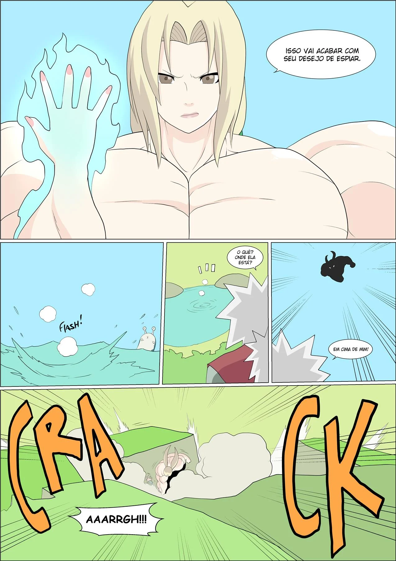 Tsunade vs Jiraiya &ndash; Naruto Hentai &ndash; Tradu&ccedil;&atilde;o Nacional