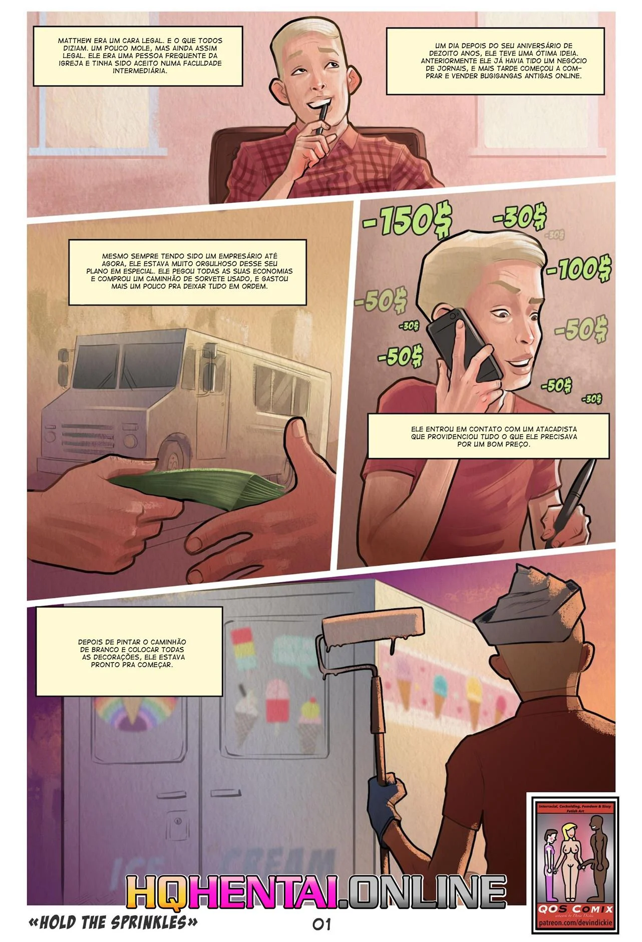 Um neg&oacute;cio lucrativo &ndash; Yaoi &ndash; Completo e traduzido