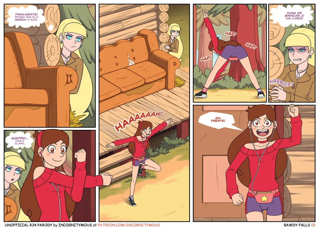 Um ver&atilde;o pervertido &ndash; Exibicionismo &ndash; Ler Quadrinho Porno PT-BR