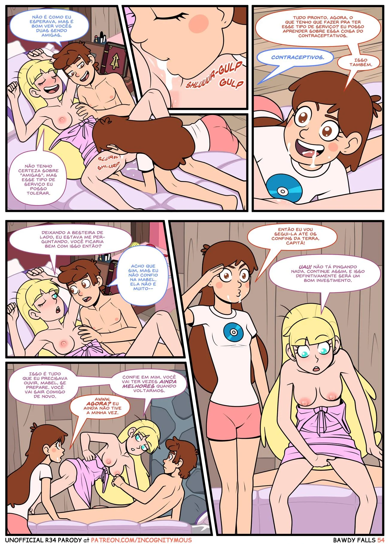 Um ver&atilde;o pervertido &ndash; Exibicionismo &ndash; Ler Quadrinho Porno PT-BR