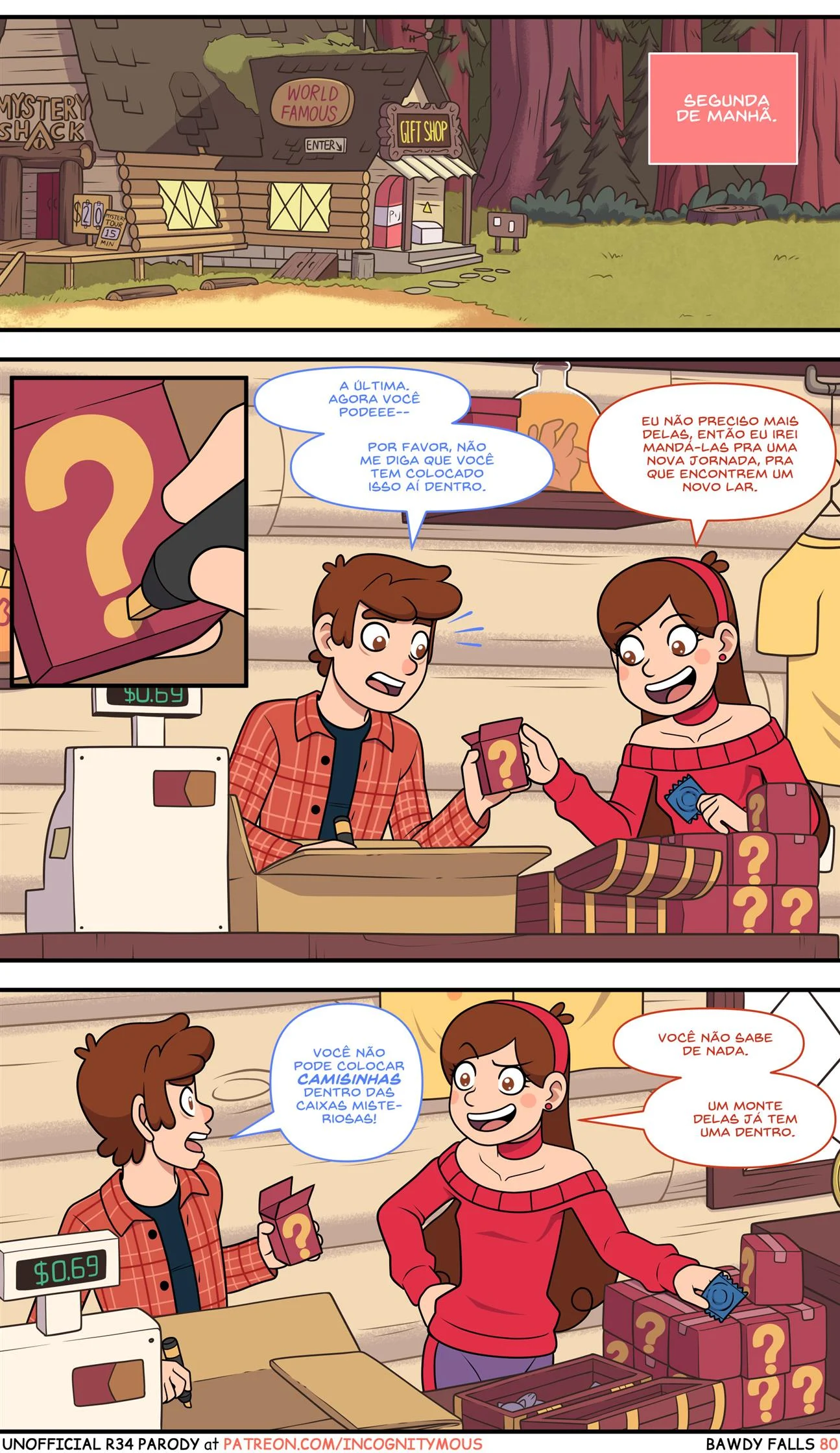 Um ver&atilde;o pervertido &ndash; Exibicionismo &ndash; Ler Quadrinho Porno PT-BR