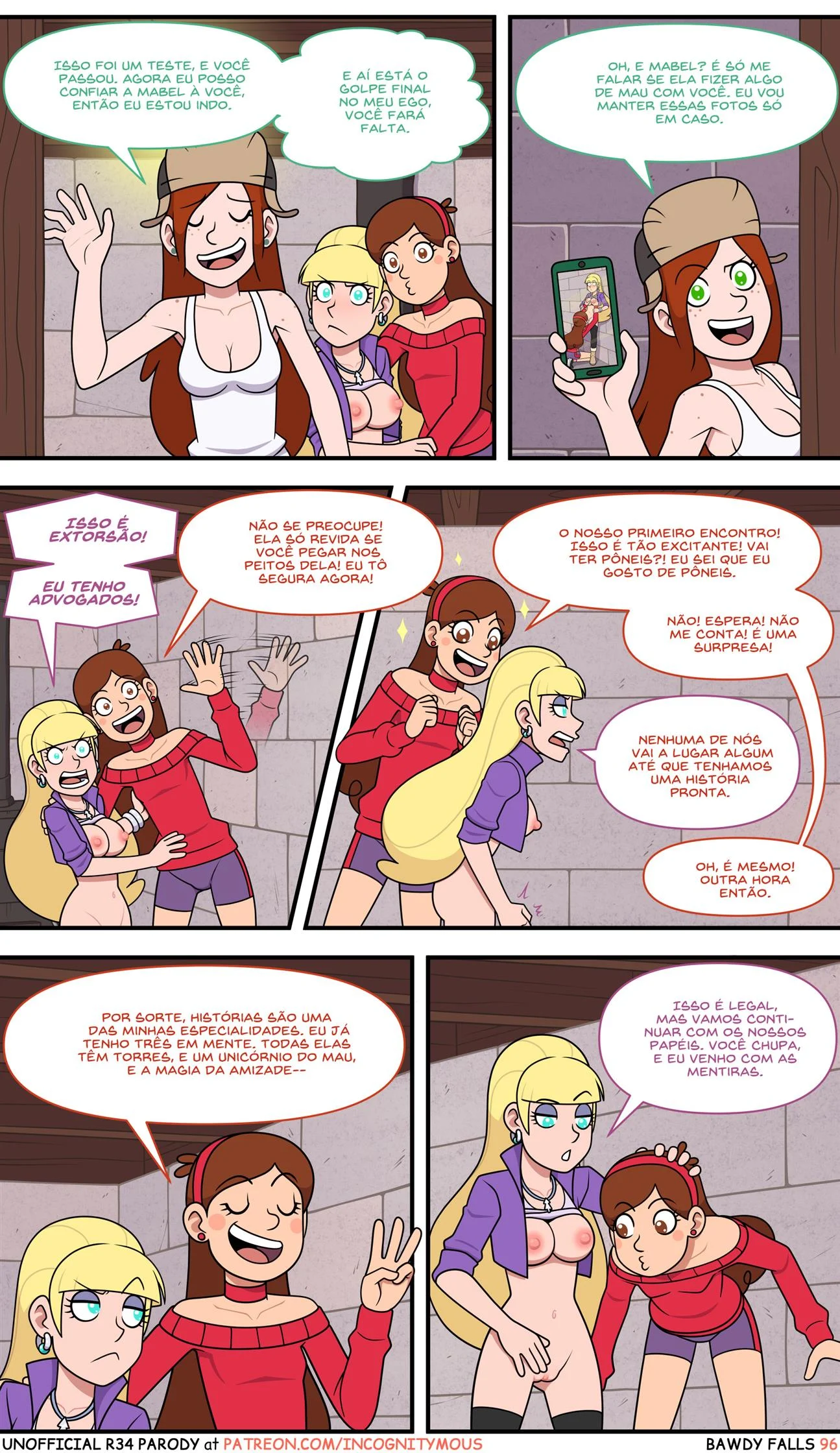 Um ver&atilde;o pervertido &ndash; Exibicionismo &ndash; Ler Quadrinho Porno PT-BR