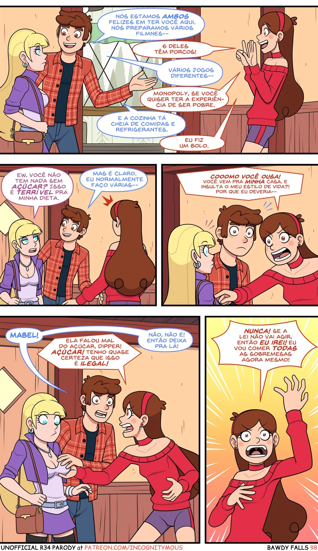 Um ver&atilde;o pervertido &ndash; Exibicionismo &ndash; Ler Quadrinho Porno PT-BR