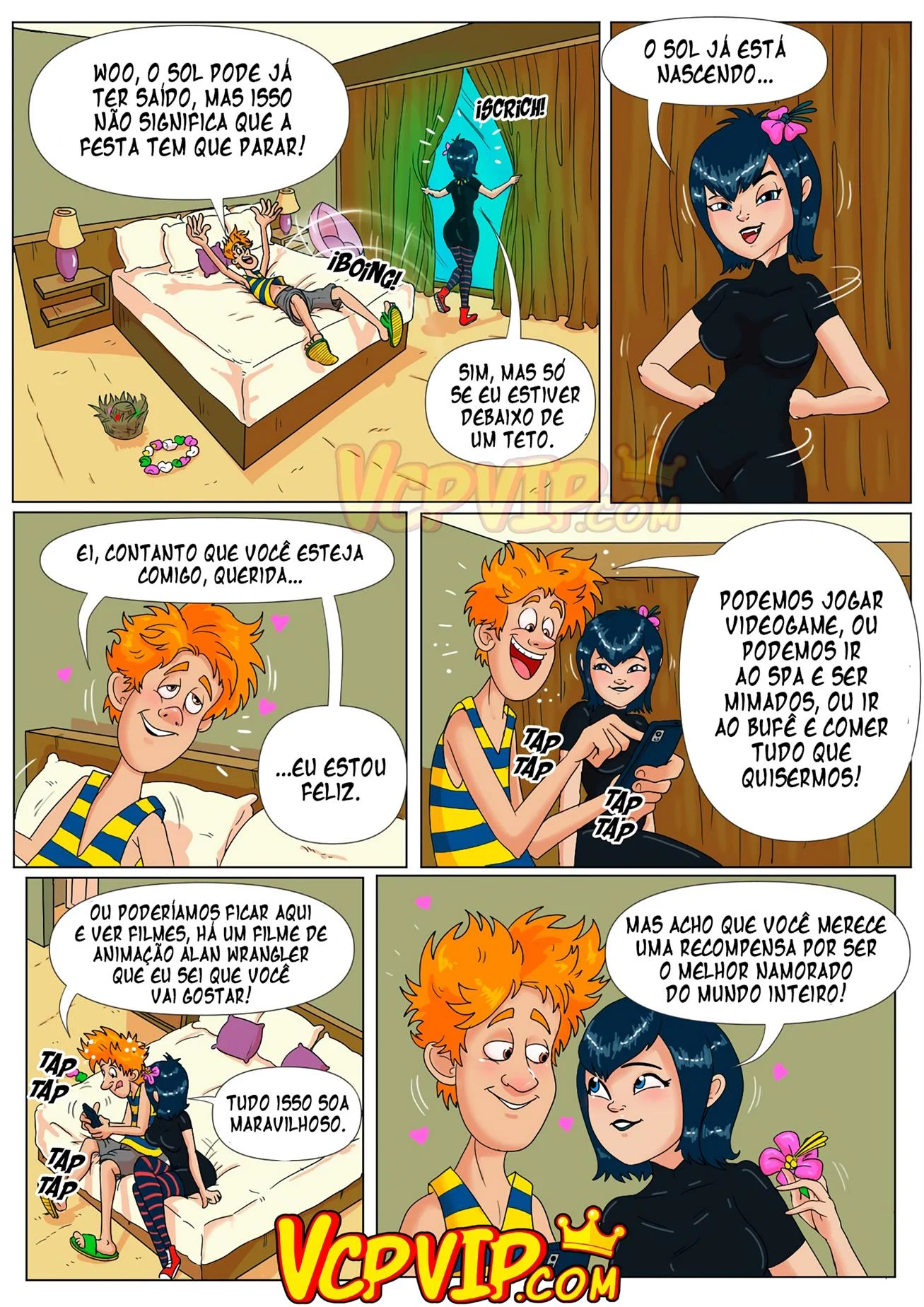 Uma noite terrivelmente sensual – Novinha – Novo HQ Uma noite terrivelmente sensual – Novinha – Novo HQ