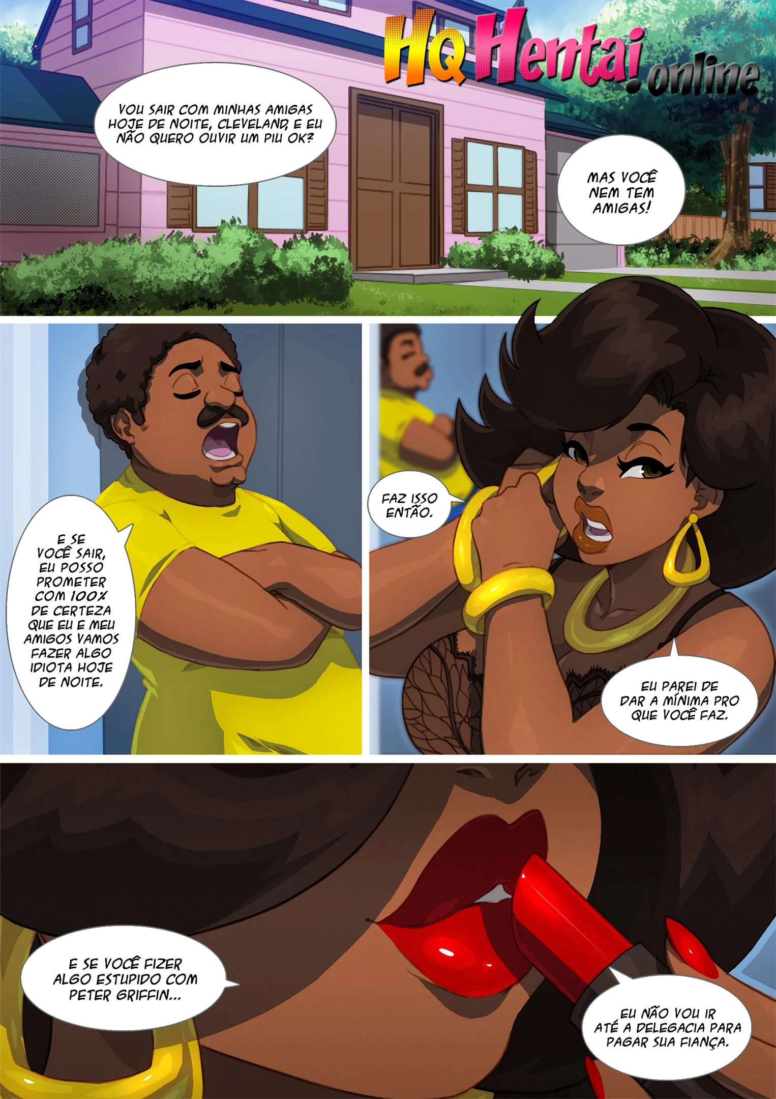 Uma rapidinha antes de sair &ndash; HQ de Sexo &ndash; Novo HQ