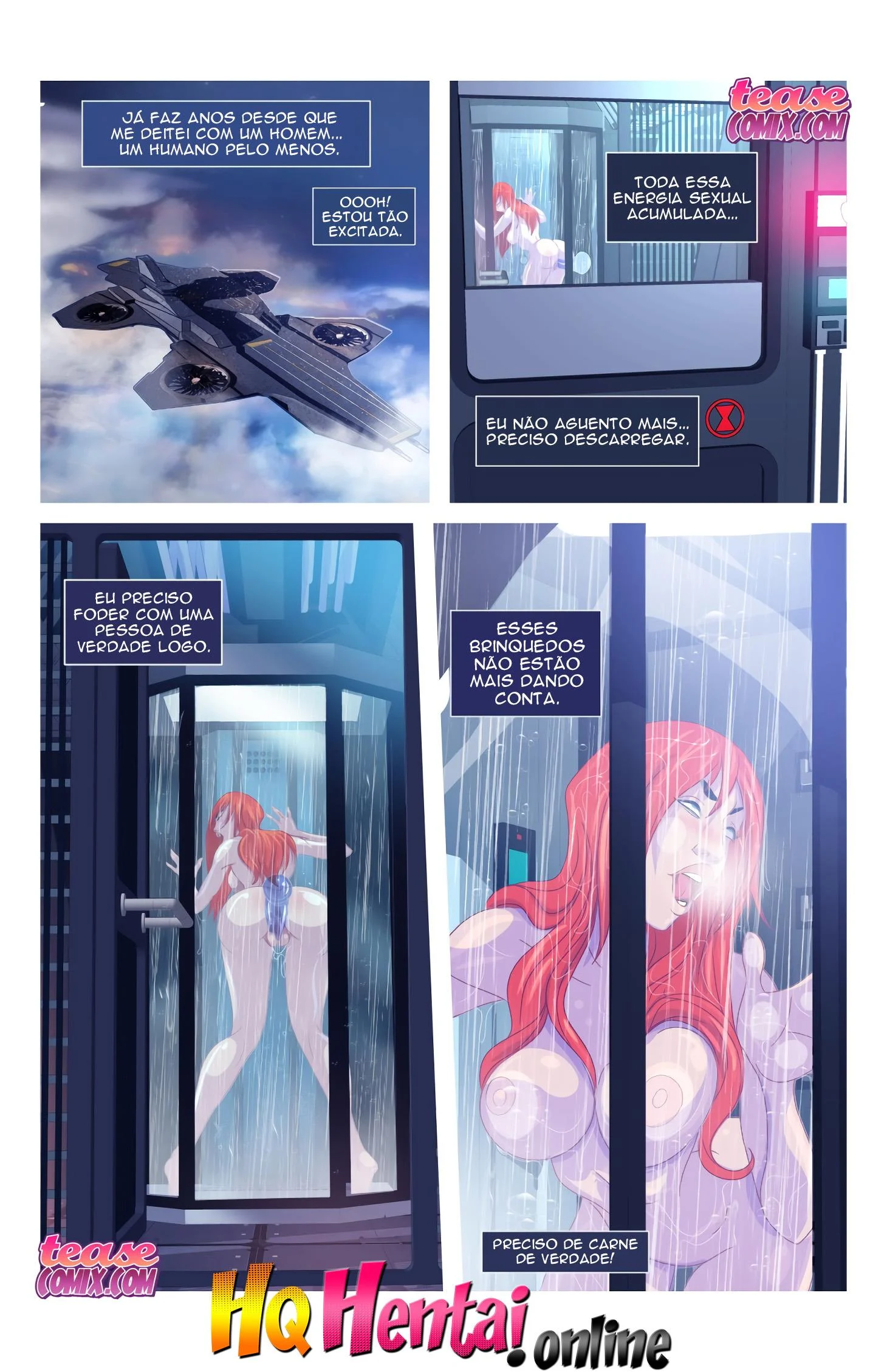 Viúva Negra cheia de tesão – Peitões – Todo Traduzido Viúva Negra cheia de tesão – Peitões – Todo Traduzido