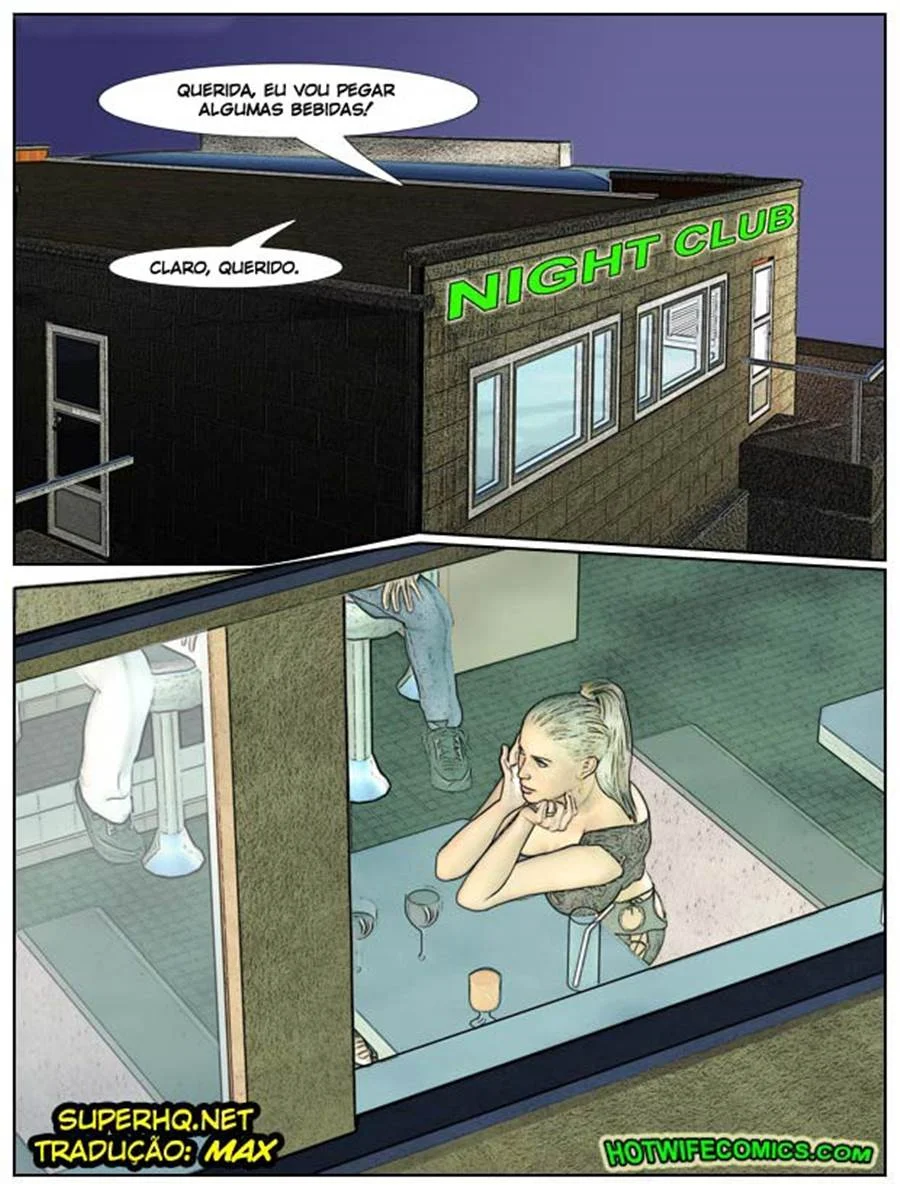 Wife at the Club – HQ de Sexo – Tradução Completa Wife at the Club – HQ de Sexo – Tradução Completa