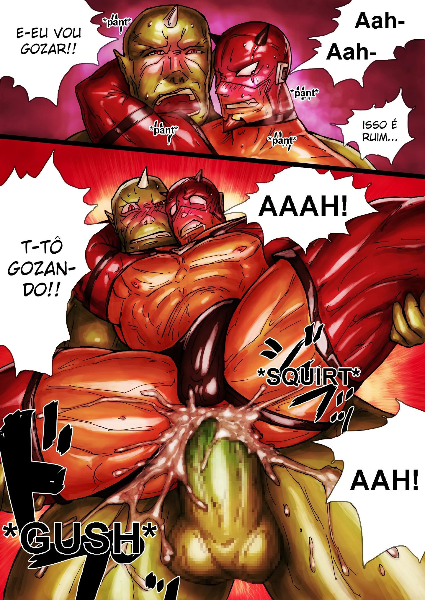 Zark o her&oacute;i pervertido &ndash; Yaoi &ndash; Ler Quadrinho Porno PT-BR