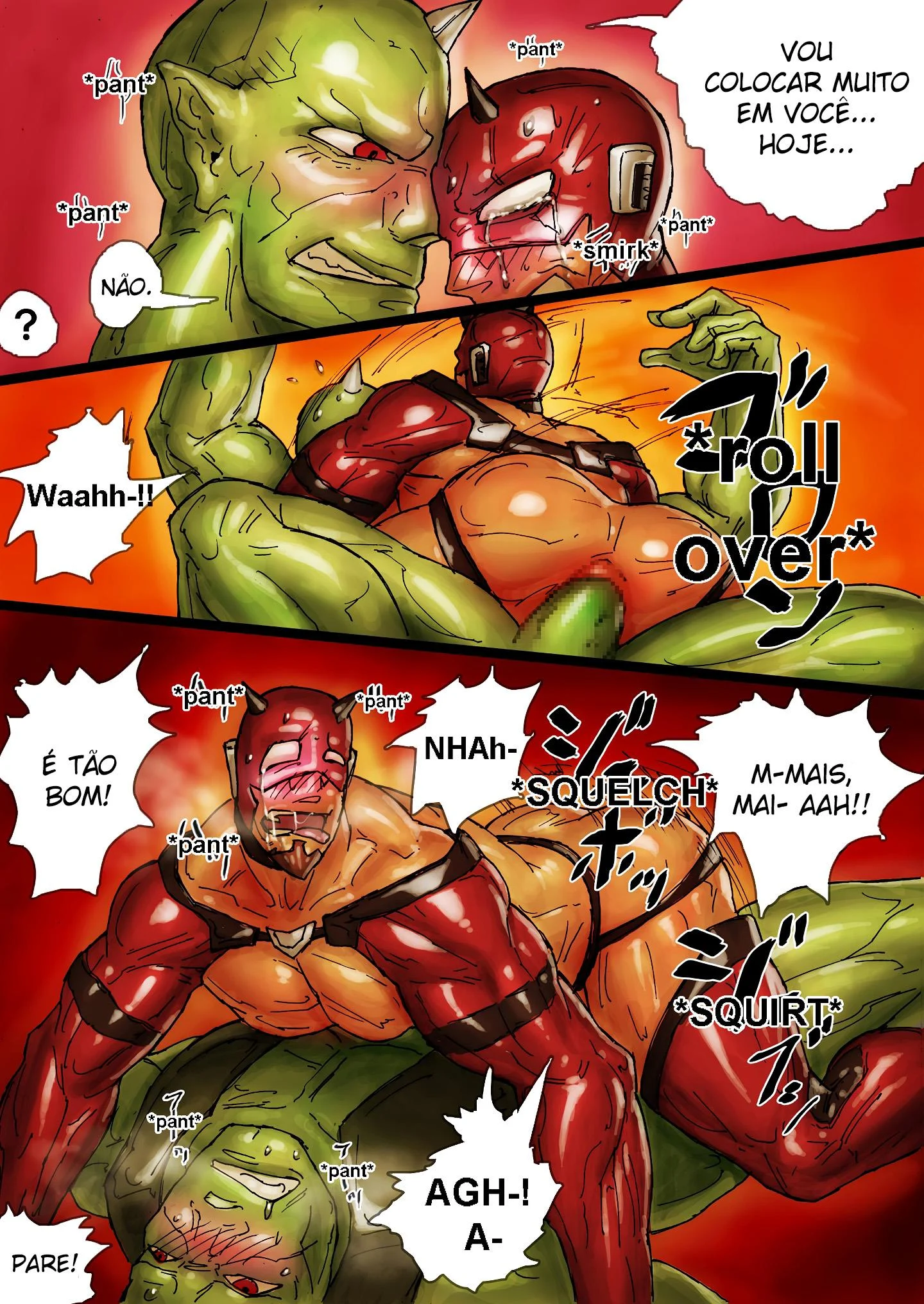 Zark o her&oacute;i pervertido &ndash; Yaoi &ndash; Ler Quadrinho Porno PT-BR