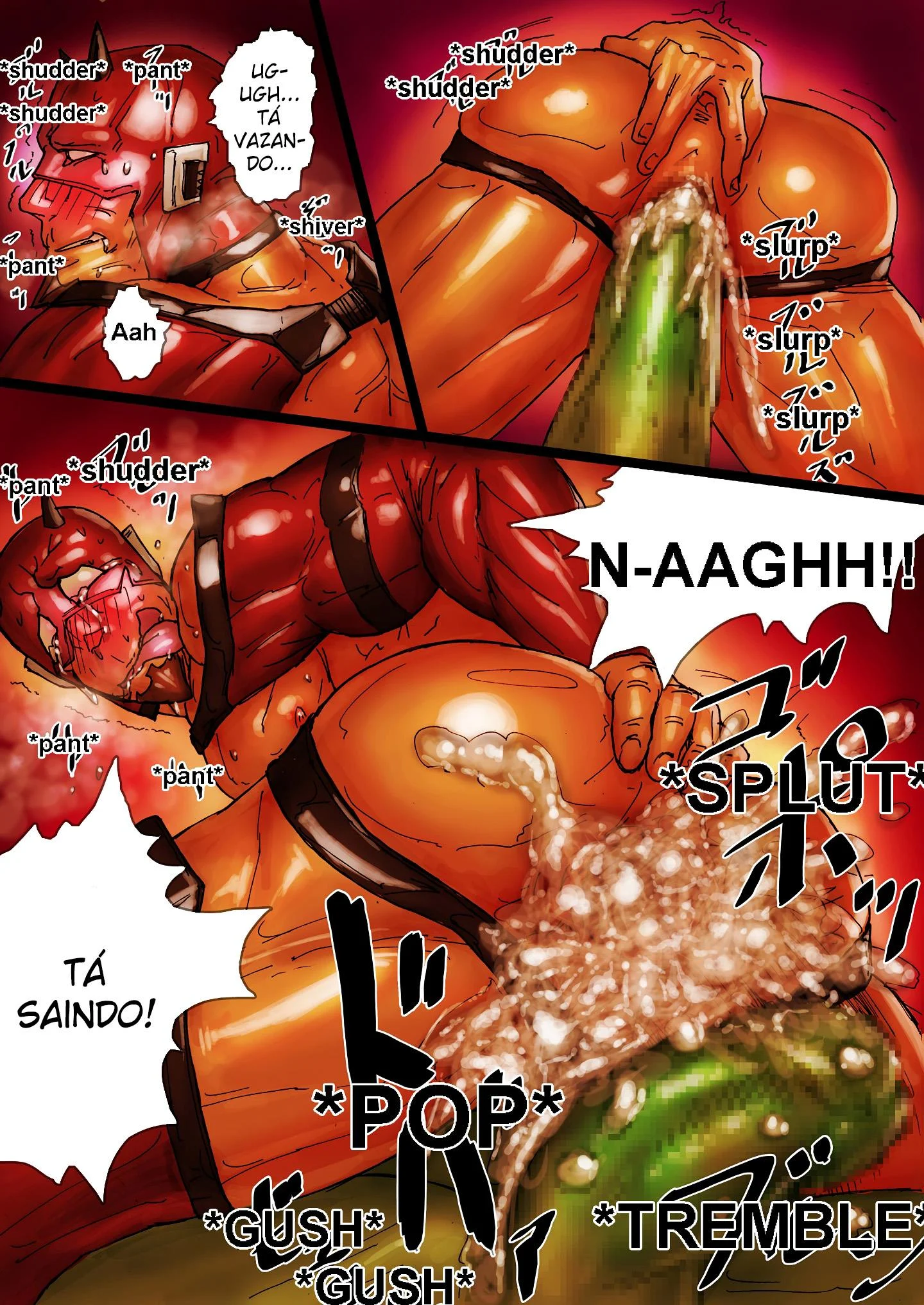 Zark o her&oacute;i pervertido &ndash; Yaoi &ndash; Ler Quadrinho Porno PT-BR