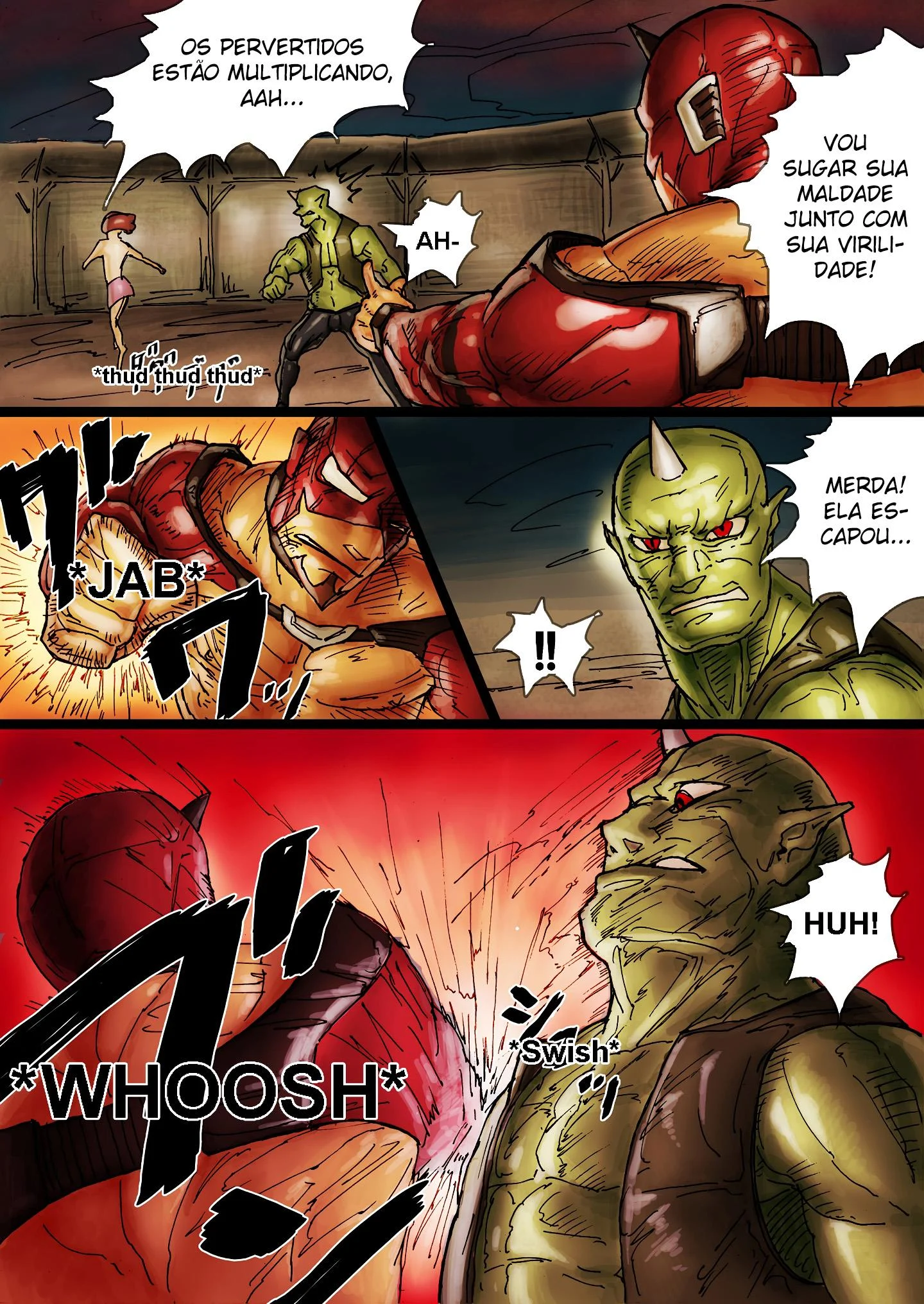 Zark o her&oacute;i pervertido &ndash; Yaoi &ndash; Ler Quadrinho Porno PT-BR