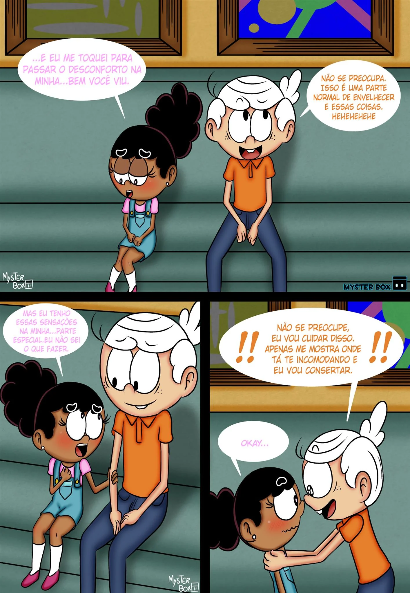 A Babá Safada do Lincoln - Hentai em HQ Brasileiro