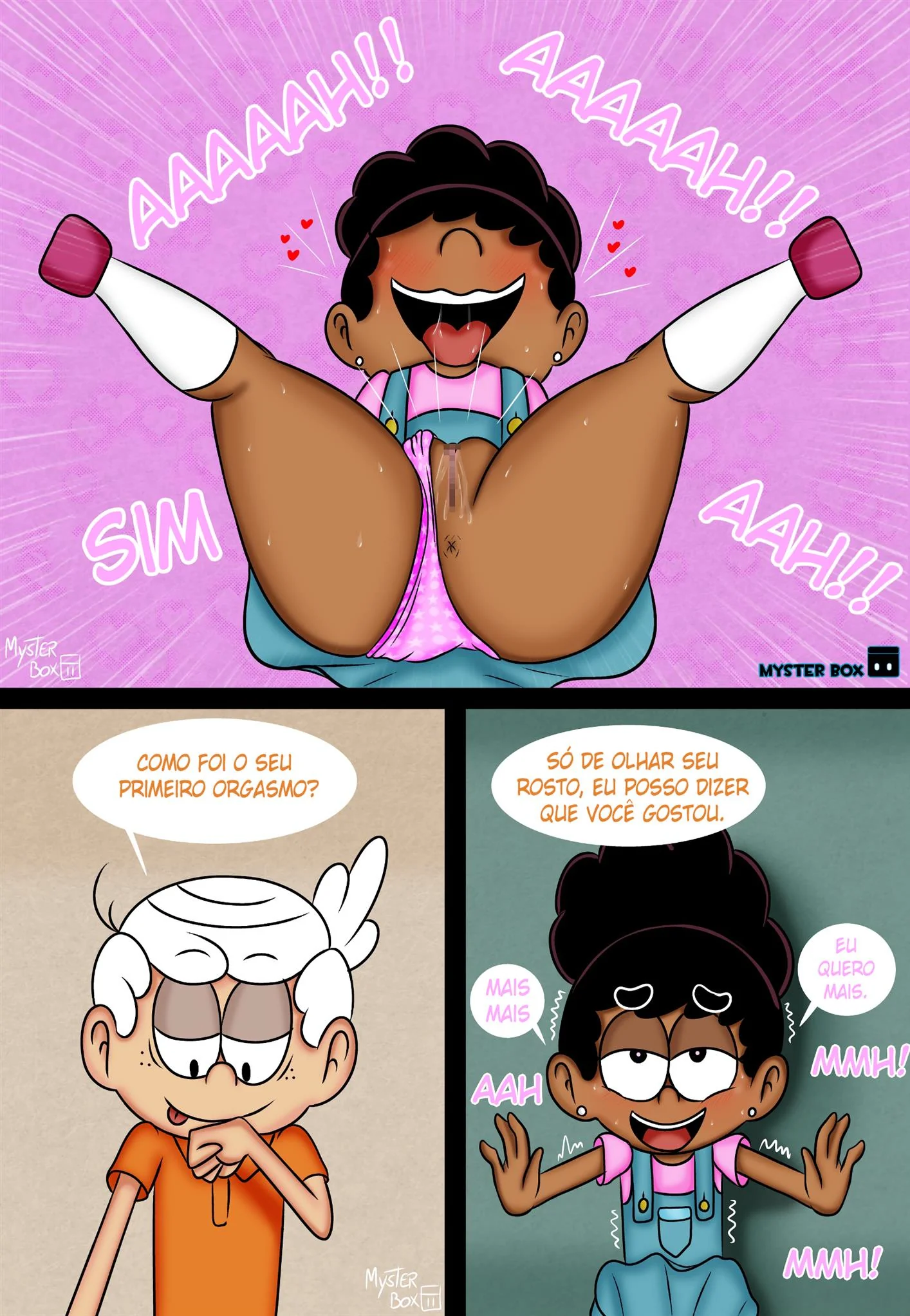 A Babá Safada do Lincoln - Hentai em HQ Brasileiro