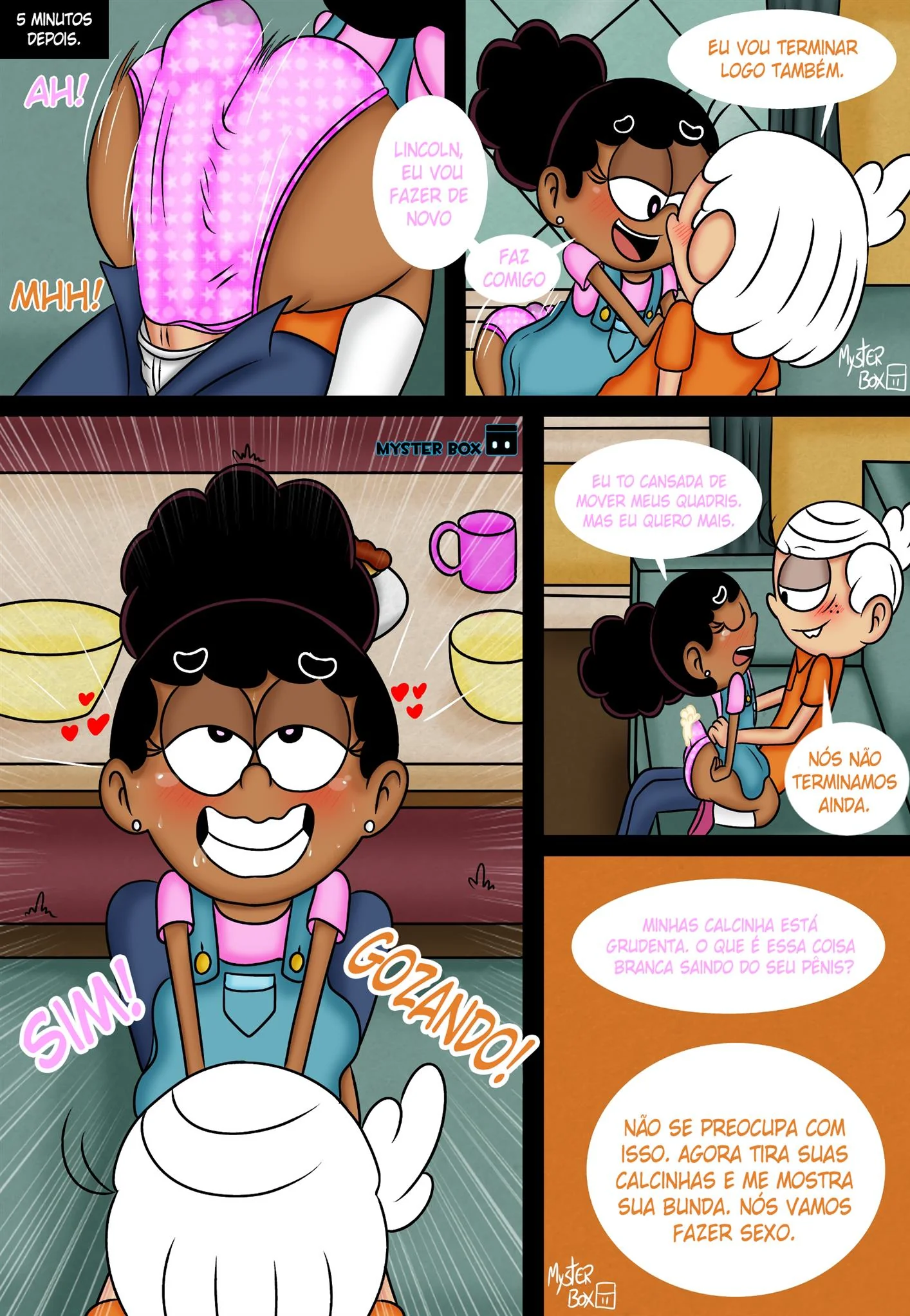 A Babá Safada do Lincoln - Hentai em HQ Brasileiro