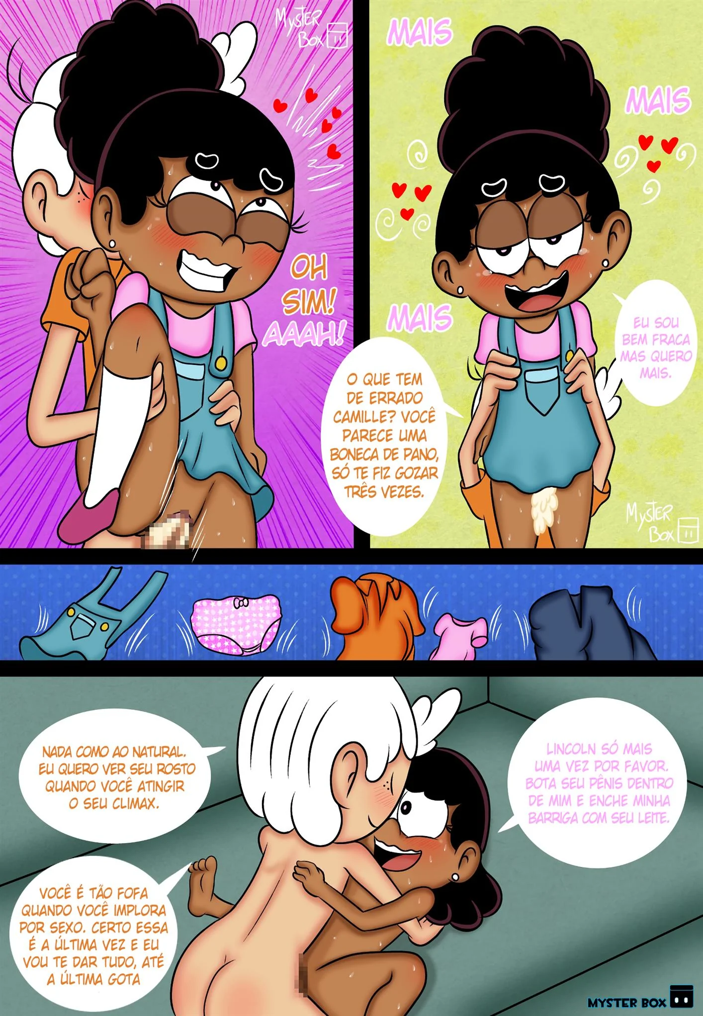 A Babá Safada do Lincoln - Hentai em HQ Brasileiro