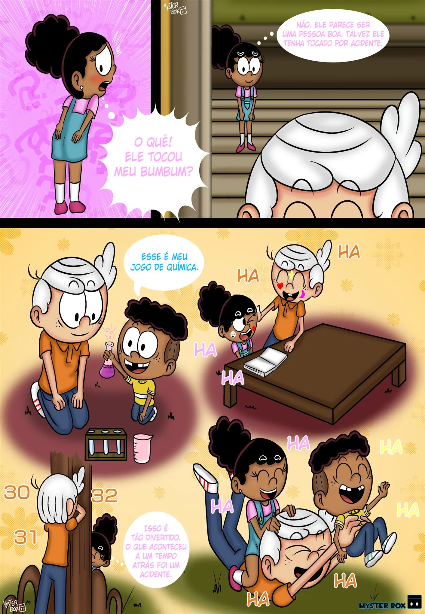 A Babá Safada do Lincoln - Hentai em HQ Brasileiro