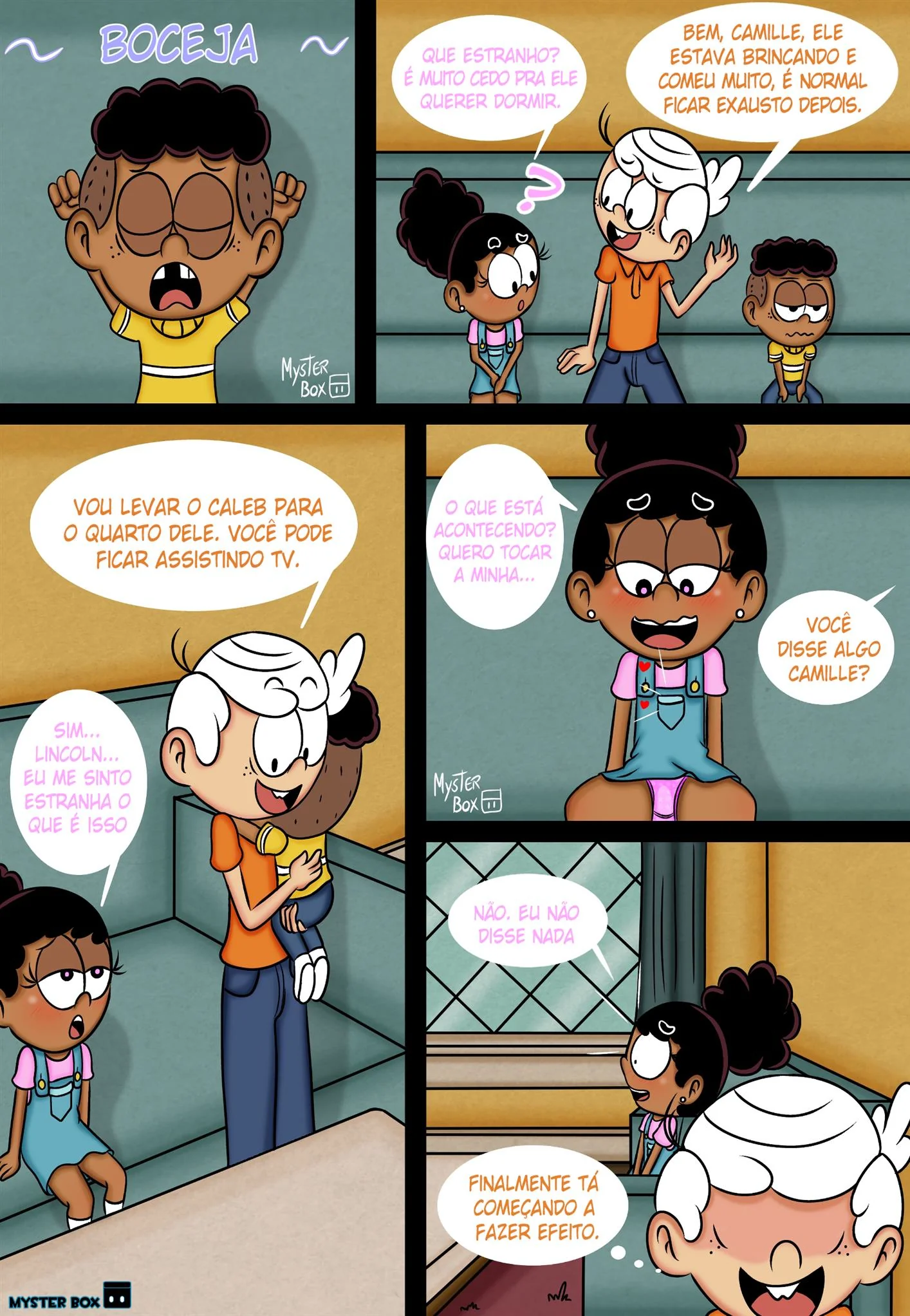 A Babá Safada do Lincoln - Hentai em HQ Brasileiro