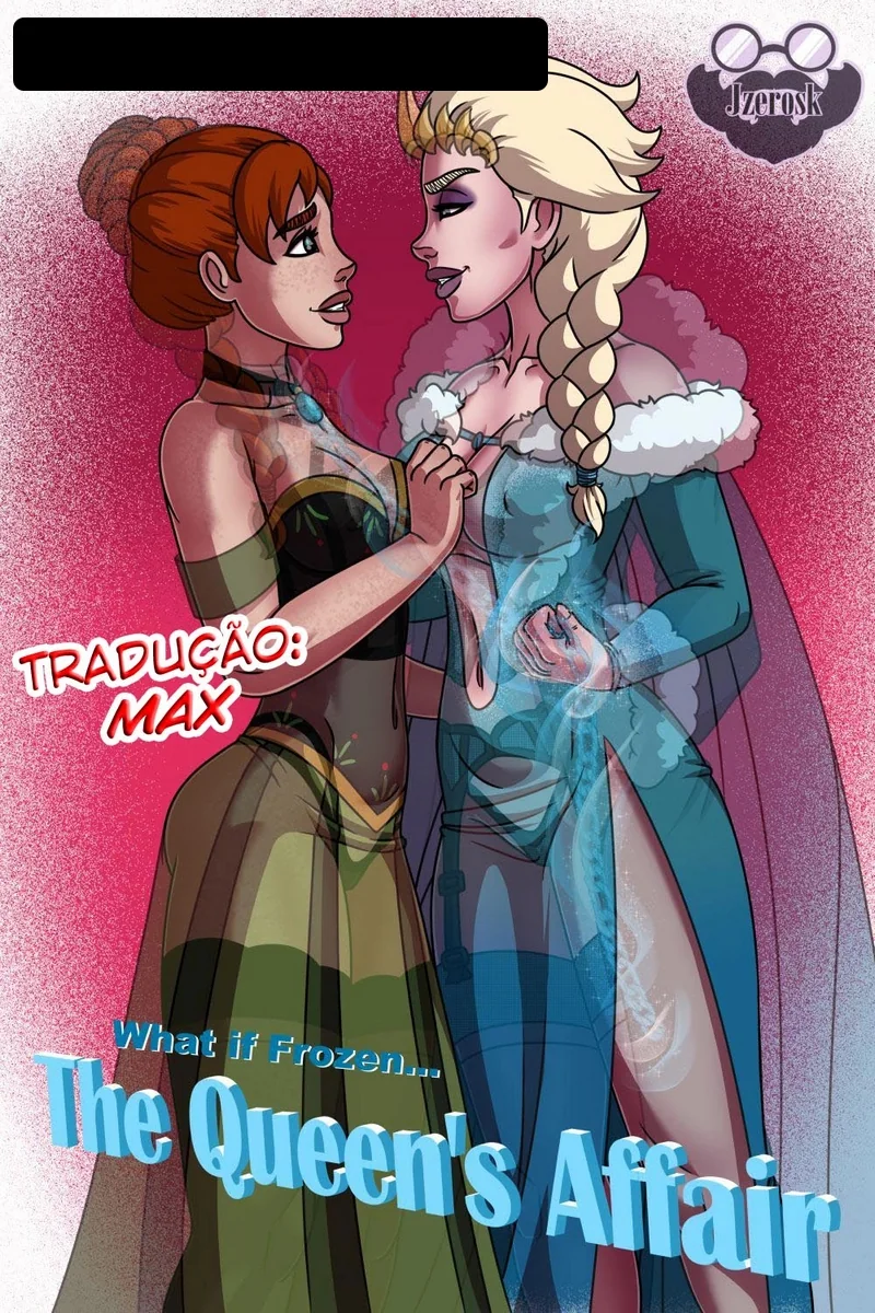 "A Coroação da Rainha Elsa e a Sedução da Duquesa Anna em Hentai HQ Brasileiro
