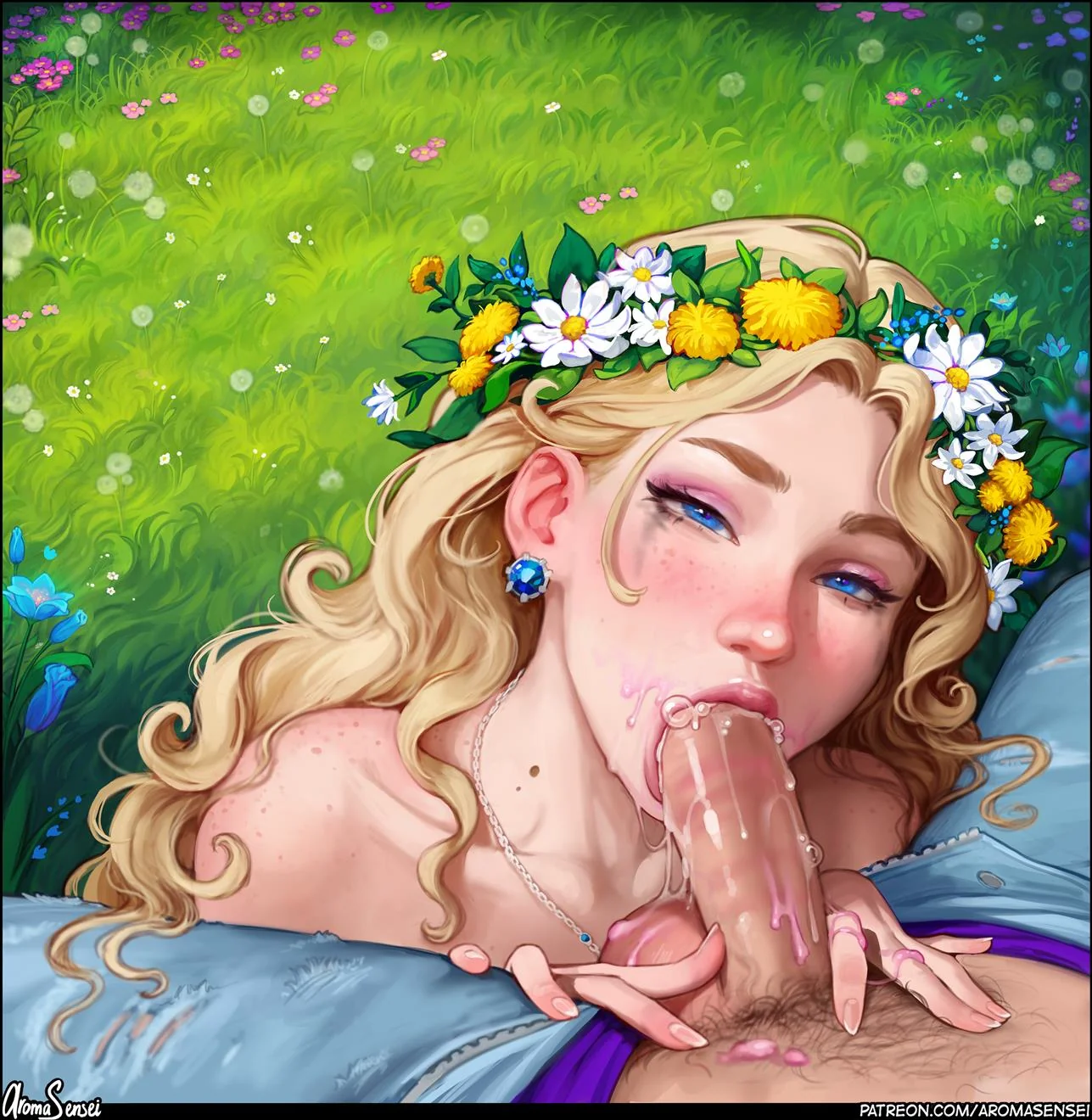 A Dança da Flores da Piranha Haley em Hentai HQ Brasileiro