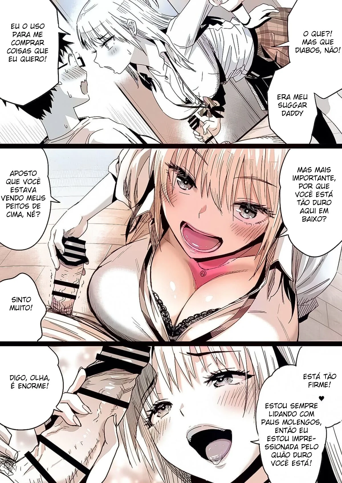 A Gyaru Safada da Buceta Gulosa - Tooru e Mika Em Uma Foda Alucinante em Hentai HQ Brasileiro