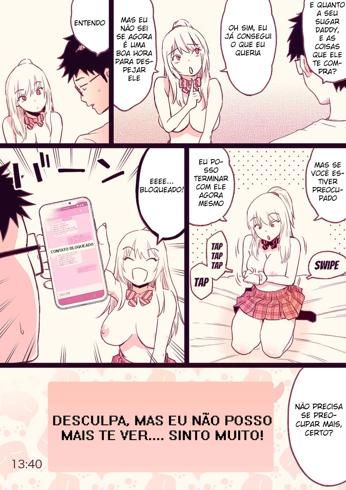 A Gyaru Safada da Buceta Gulosa - Tooru e Mika Em Uma Foda Alucinante em Hentai HQ Brasileiro