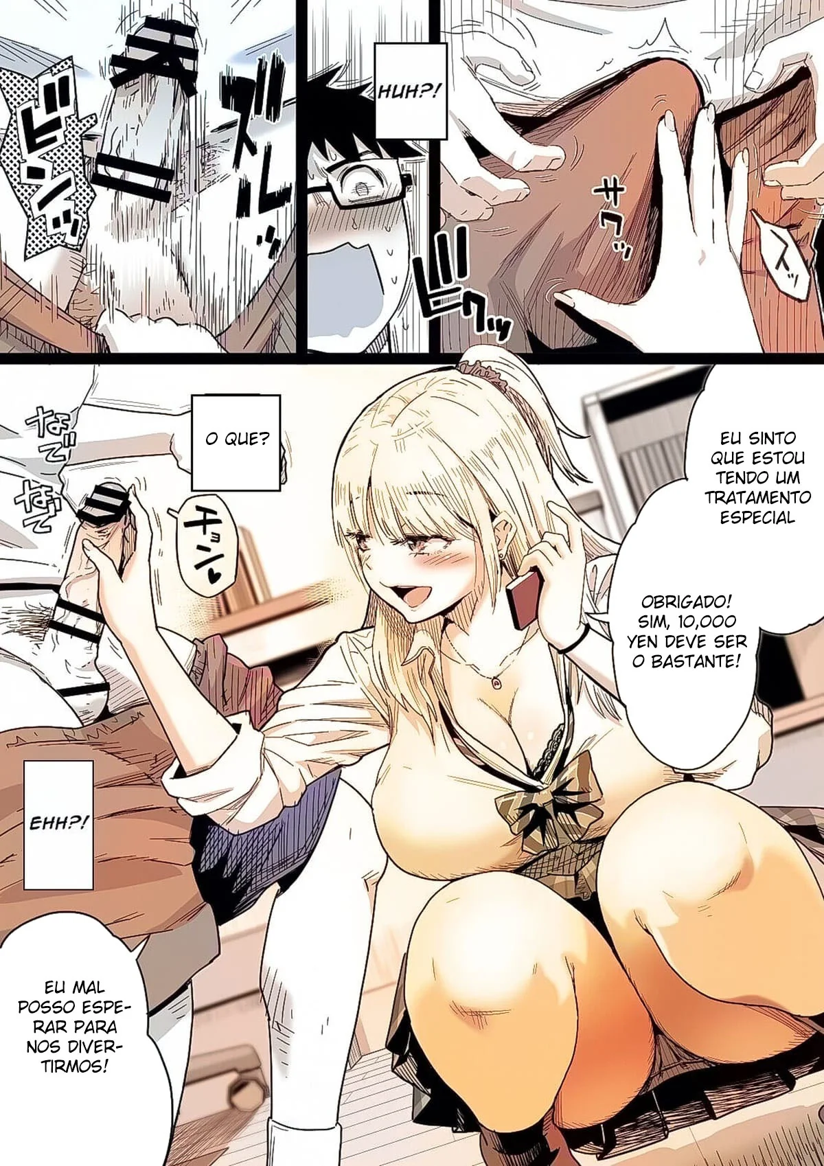 A Gyaru Safada da Buceta Gulosa - Tooru e Mika Em Uma Foda Alucinante em Hentai HQ Brasileiro
