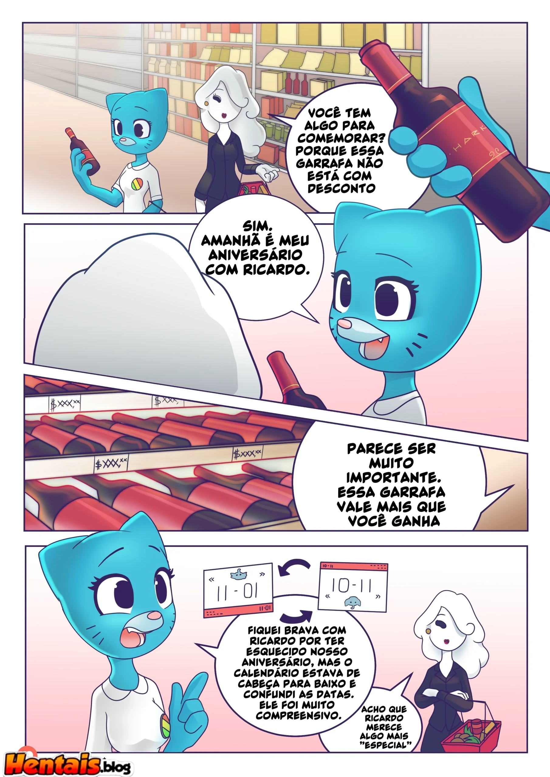 A Incrível Surpresa da Piranha Nicole Watterson - Hentai HQ Brasileiro