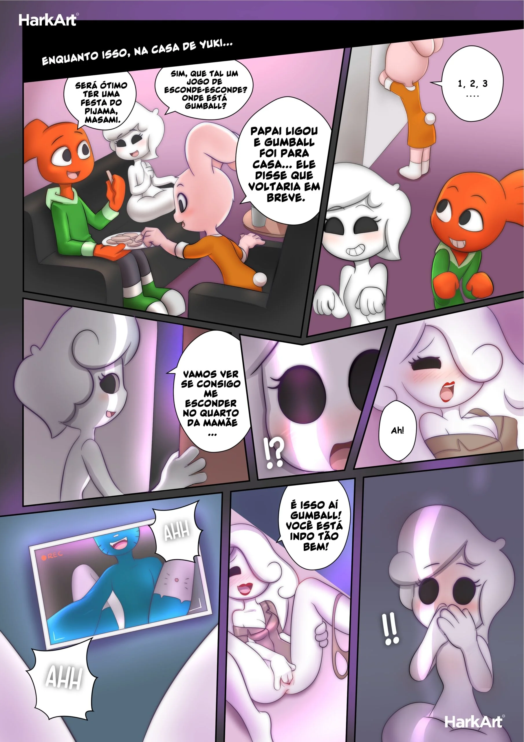 A Incrível Surpresa da Piranha Nicole Watterson - Hentai HQ Brasileiro