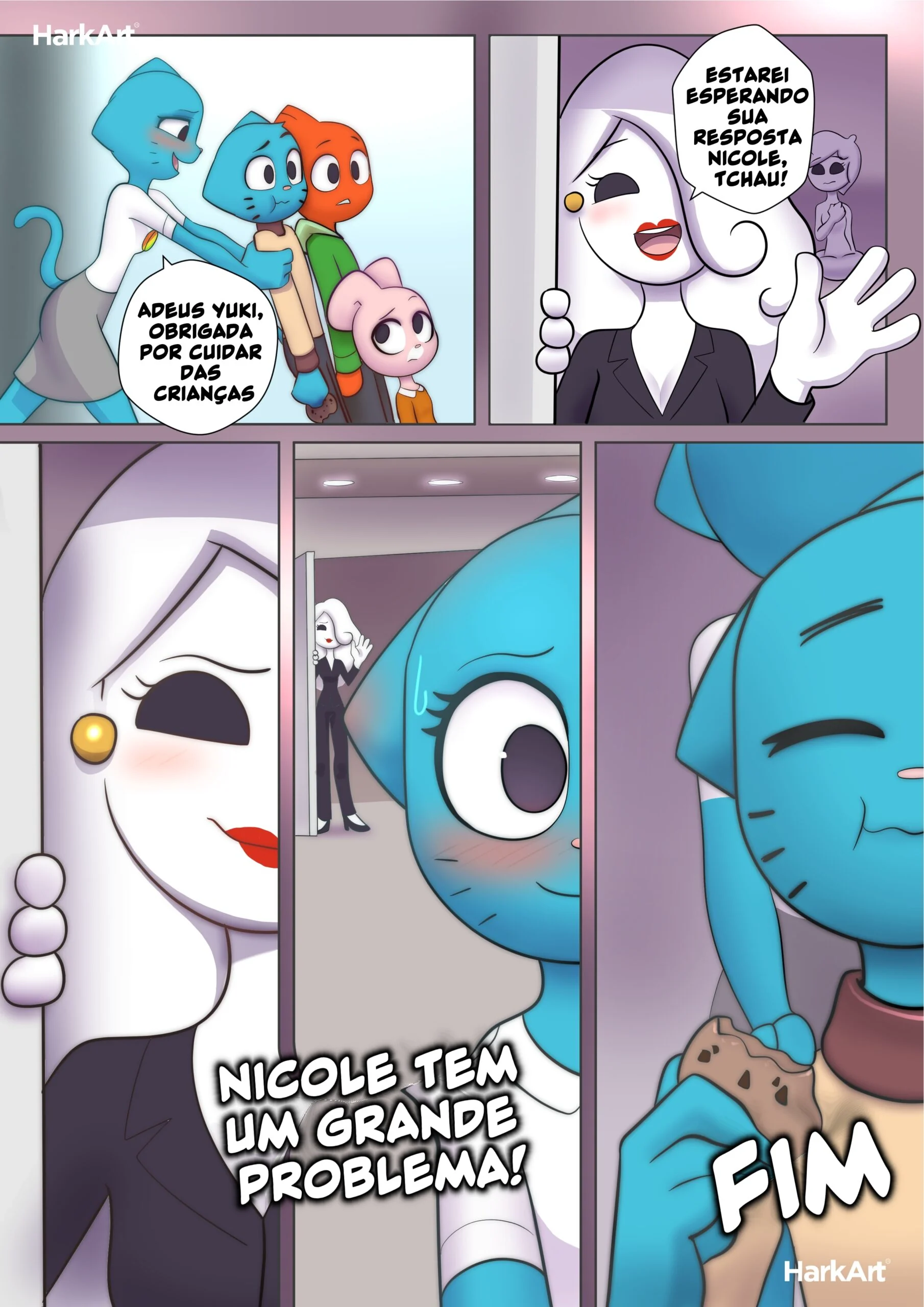 A Incrível Surpresa da Piranha Nicole Watterson - Hentai HQ Brasileiro