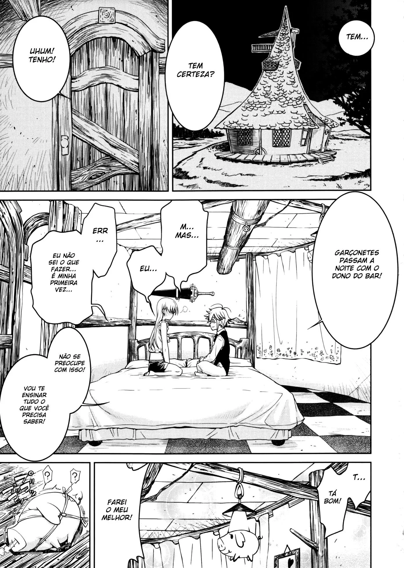 A Iniciação de Elizabeth no Bar do Pecado