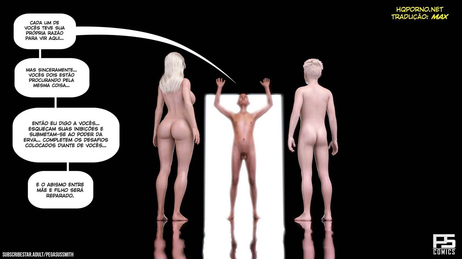 A Jornada de Dylan: Mestre da Ilha e suas Piranhas Safadas - Hentai HQ Brasileiro