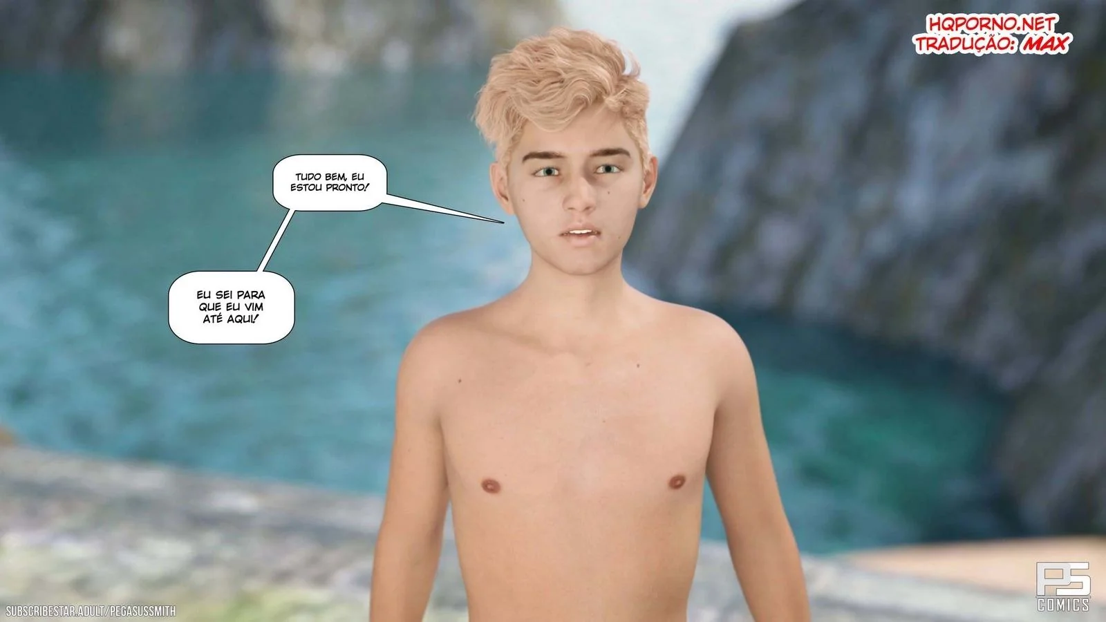 A Jornada de Dylan: Mestre da Ilha e suas Piranhas Safadas - Hentai HQ Brasileiro