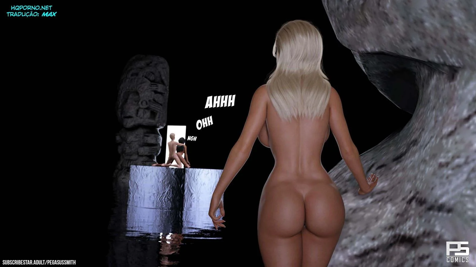 A Jornada de Dylan: Mestre da Ilha e suas Piranhas Safadas - Hentai HQ Brasileiro