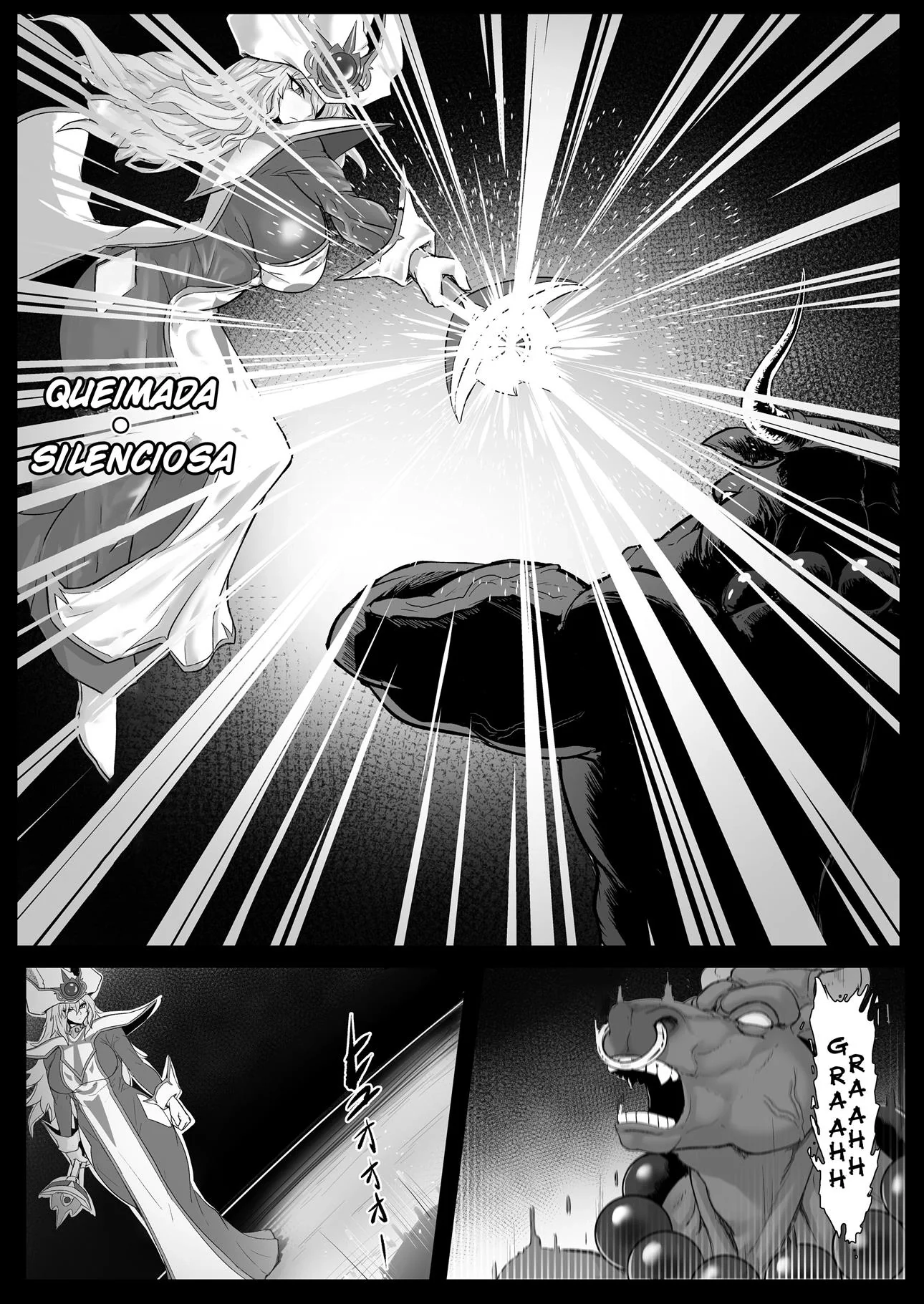 A Mística Silenciosa e os Monstros da Buceta Sinistra em Hentai HQ Brasileiro