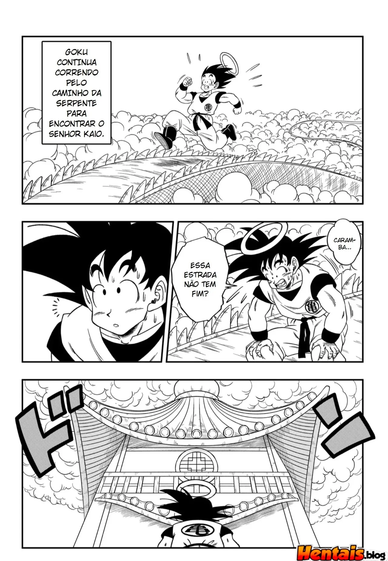 A Pica da Princesa Serpente na Buceta da Princesa Son Goku em Dragon Ball Porno - Em Hentai HQ Brasileiro