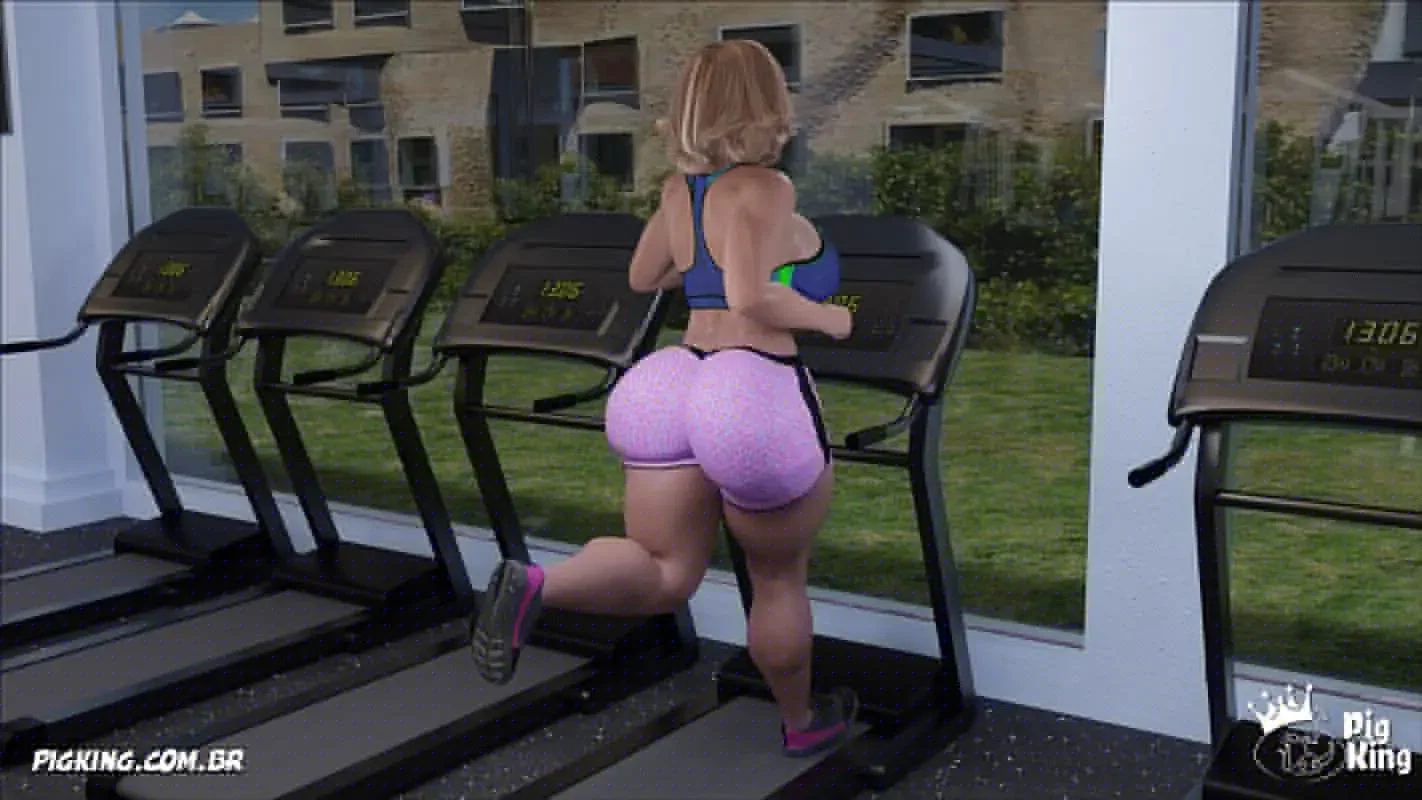 A Piranha da Academia - MILF Safada Libera Tensão com seu Filho em Super Hentai HQ Brasileiro