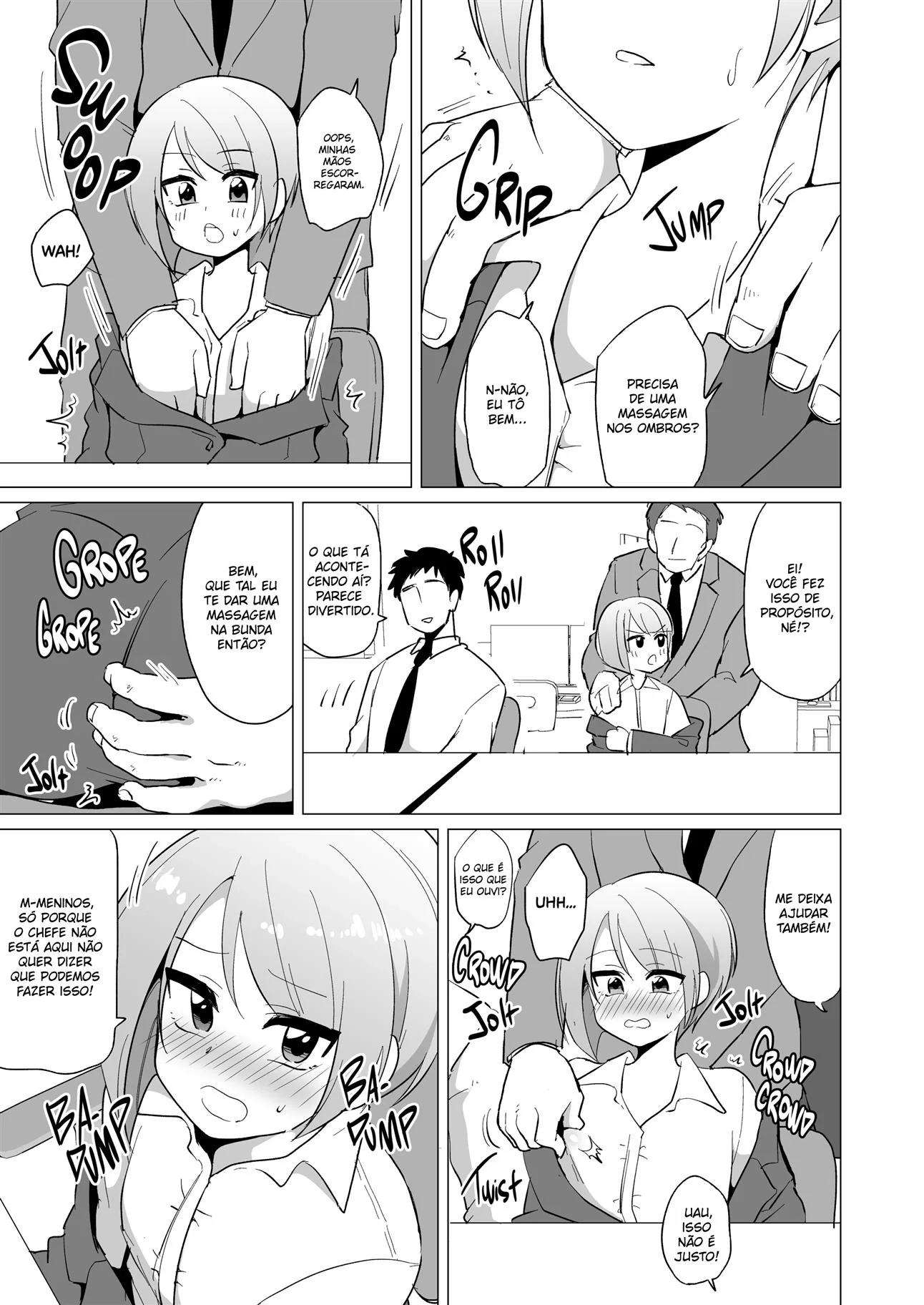 A Piranha da Secretária Mira - Explorando Todas as Suas Habilidades em Hentai HQ