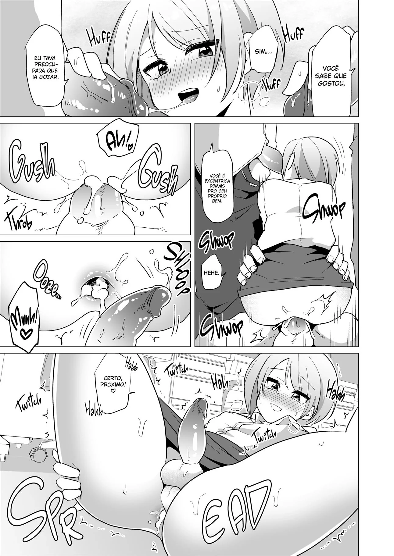 A Piranha da Secretária Mira - Explorando Todas as Suas Habilidades em Hentai HQ