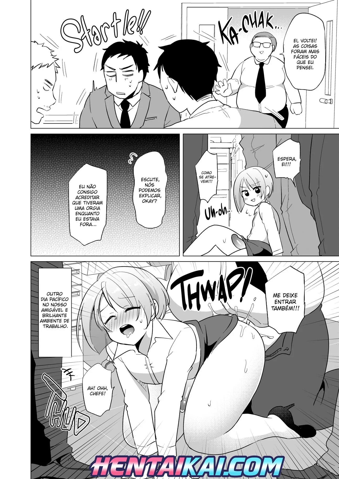 A Piranha da Secretária Mira - Explorando Todas as Suas Habilidades em Hentai HQ