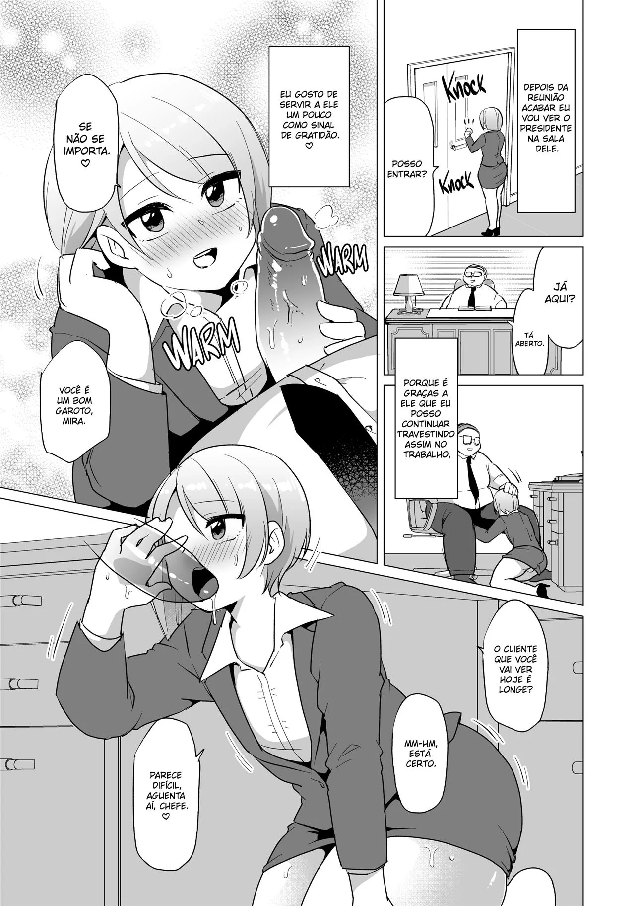 A Piranha da Secretária Mira - Explorando Todas as Suas Habilidades em Hentai HQ