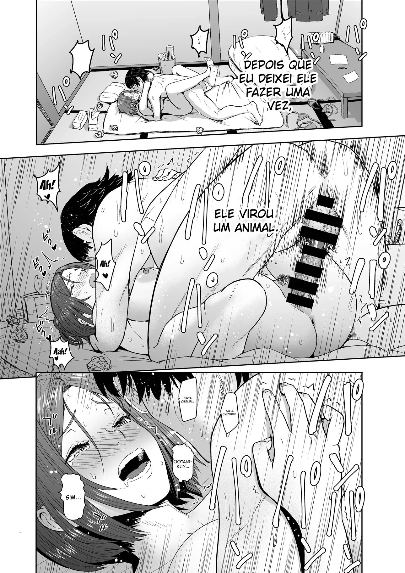 A Piranha do Grupo de Estudos - Motivando o Estudioso Safado em Hentai HQ