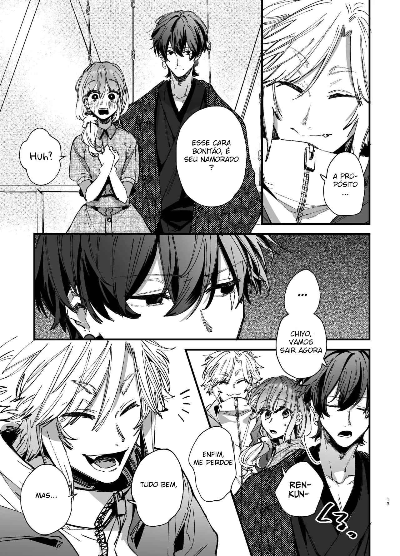 A Piranha que Via Espíritos e a Rola Protetora Em Hentai HQ Brasileiro