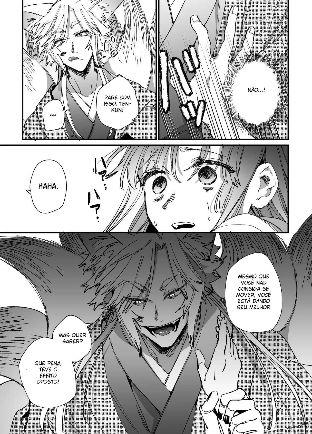 A Piranha que Via Espíritos e a Rola Protetora Em Hentai HQ Brasileiro