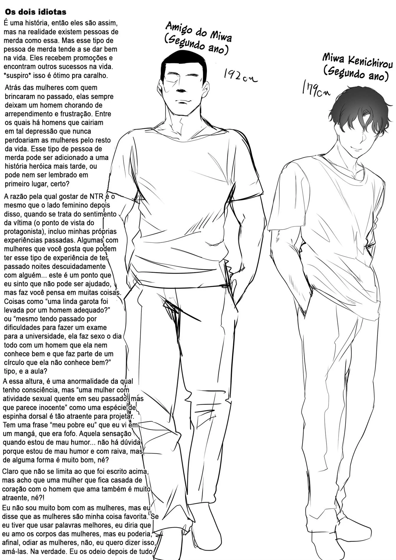 A Piranha que Via Espíritos e a Rola Protetora Em Hentai HQ Brasileiro