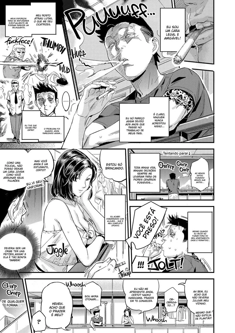 A Policial Gostosa: Transando com a Piranha da Vizinhança em Hentai HQ Brasileiro