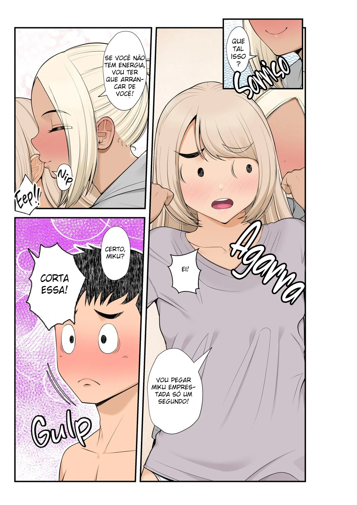 A Safada do Harém e sua Gangue de Putas Desavergonhadas em Anime HQ